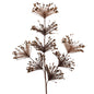 Tige artificielle Pin Festival - bouquet plumeux brun de 79 cm