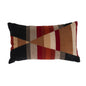 Coussin alexio tufté imprimé graphique multicolore 30x50 cm