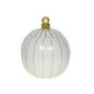 Boîte boule de noël en céramique h15 cm