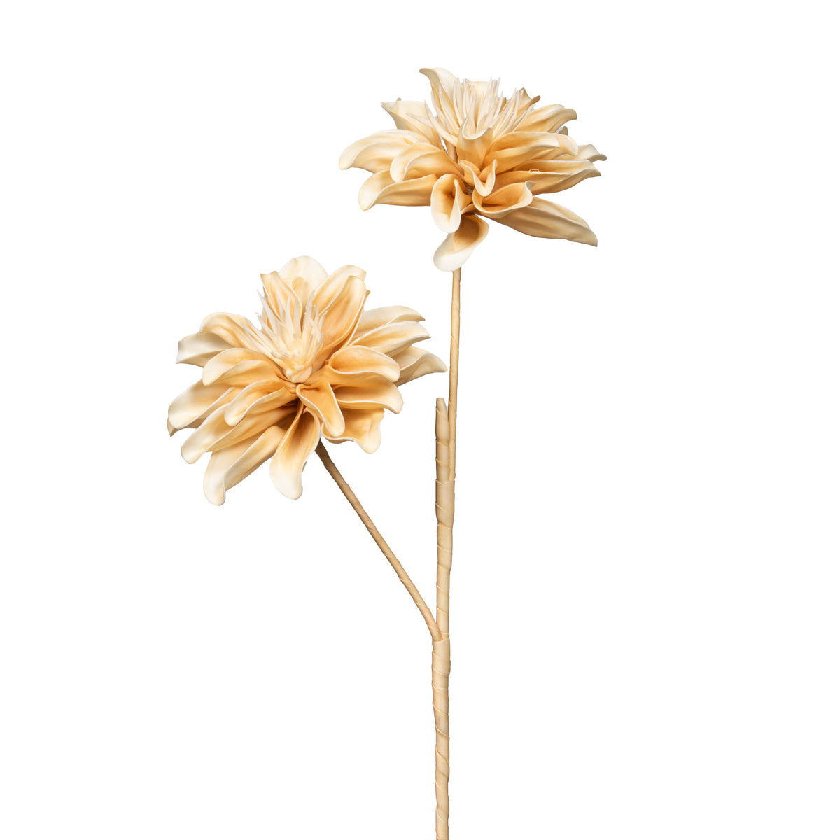 Fleur elia en mousse eva sable 85 cm