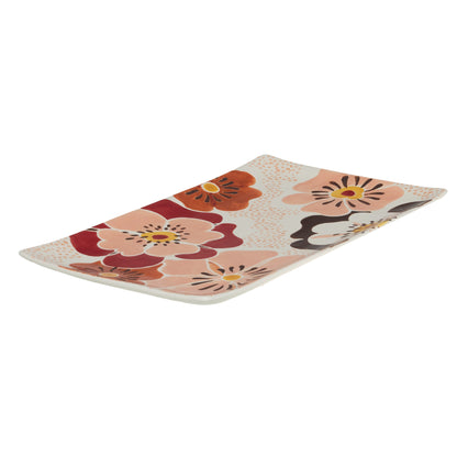 Plat Florine Amadeus - finition lisse et brillante, 32 x 20 cm