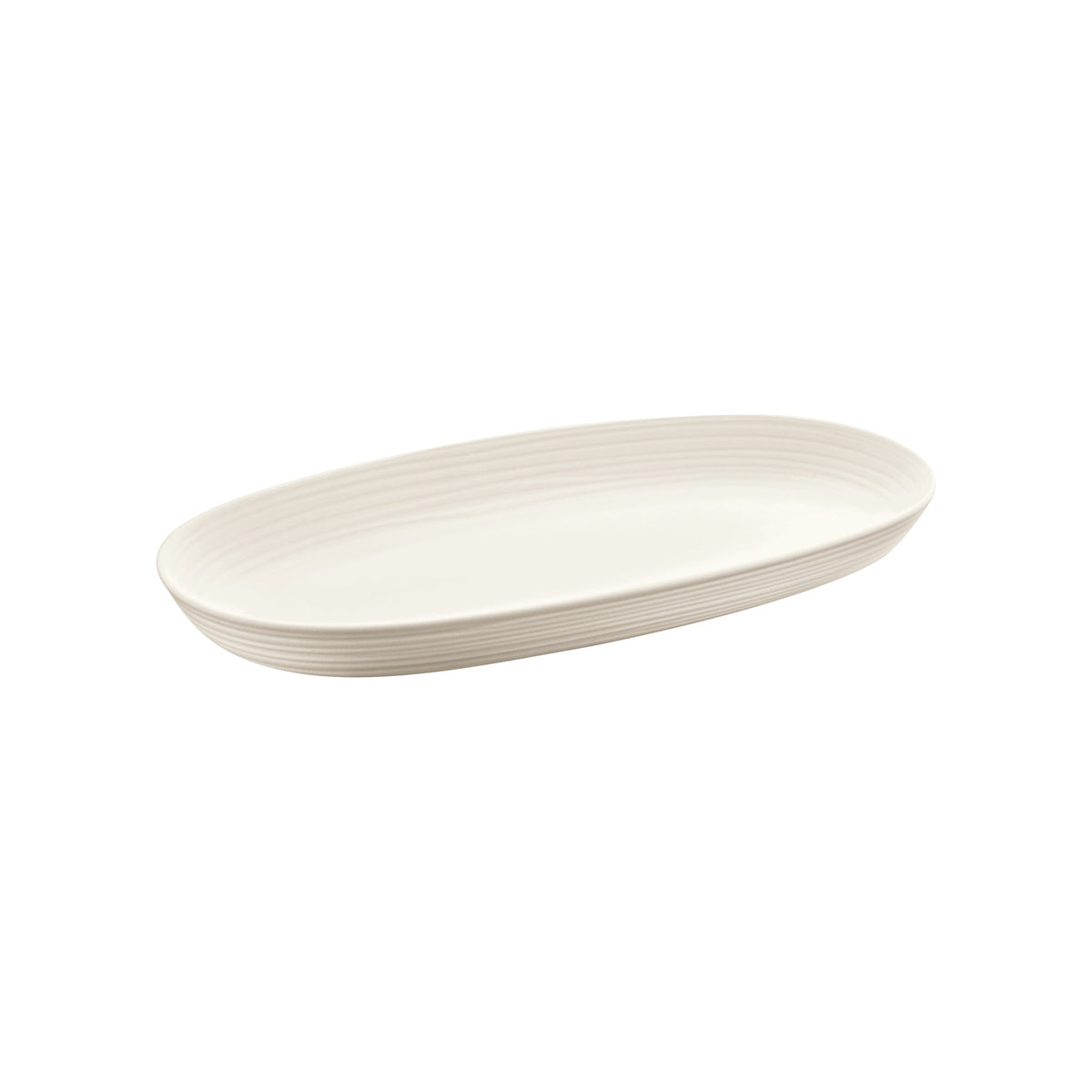 Plat de service Tierra Guzzini rectangulaire en plastique recyclé