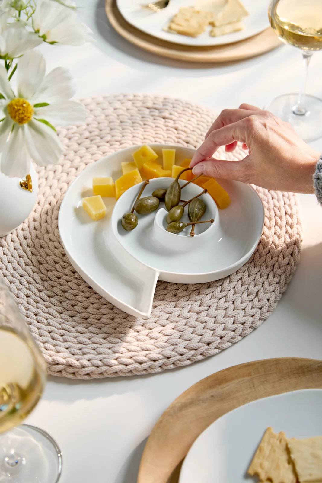 Coupelle apéritif Räder porcelaine blanche