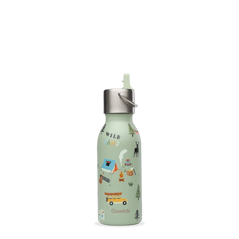 Bouteille isotherme inox yosemite vert tilleul 350ml - Qwetch