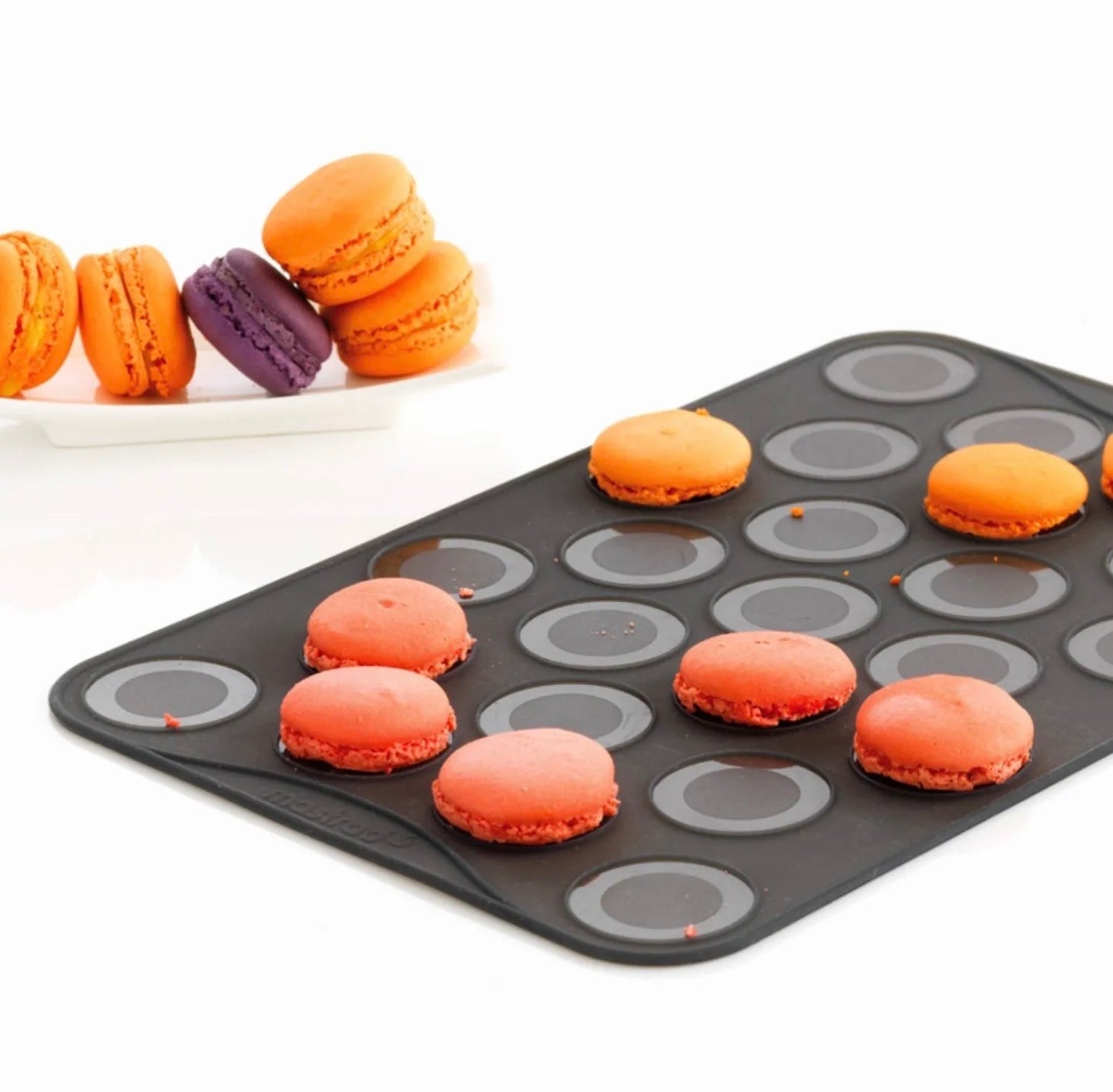 Lot de 2 feuilles de cuisson pour macarons - Mastrad