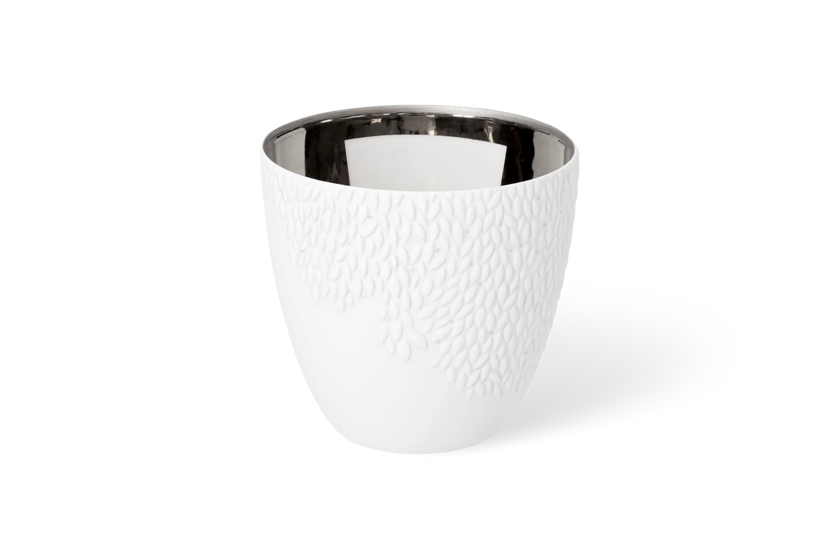 Photophore poésie belles heures Räder porcelaine blanche