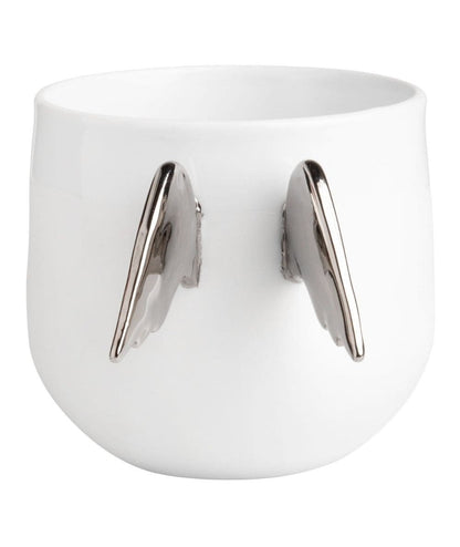 Tasse ailes d'ange en porcelaine Räder porcelaine blanche