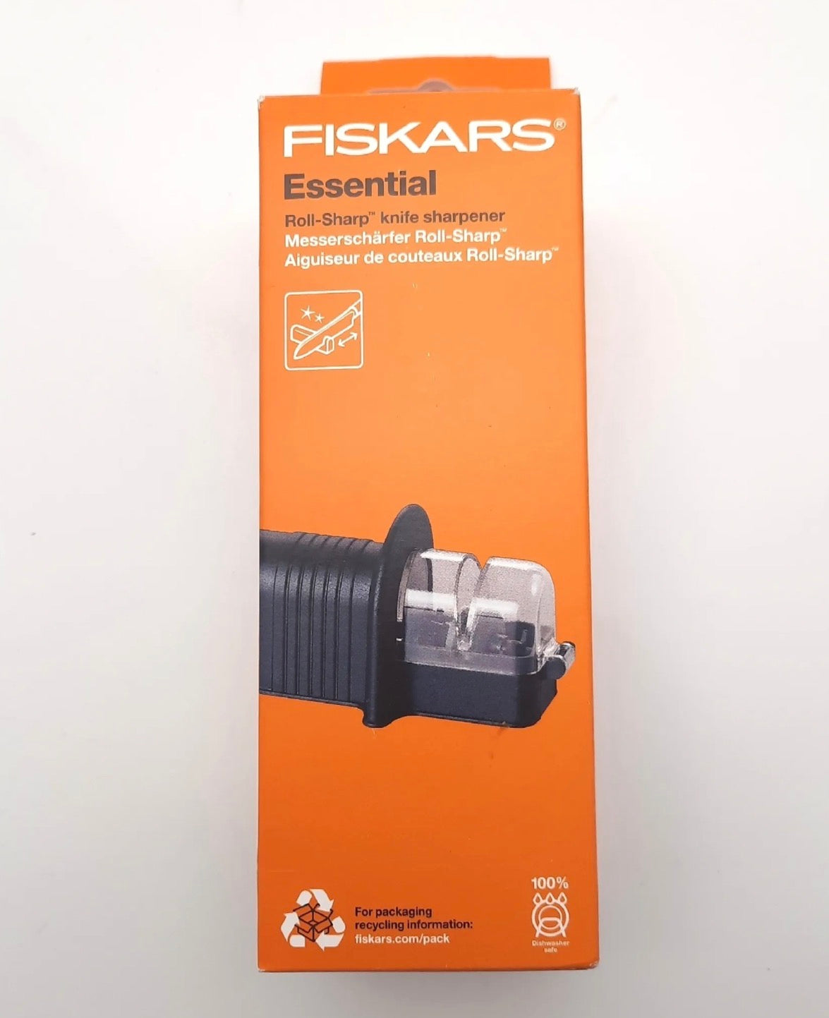 Aiguiseur de couteaux Fiskars Roll-Sharp à pierre céramique