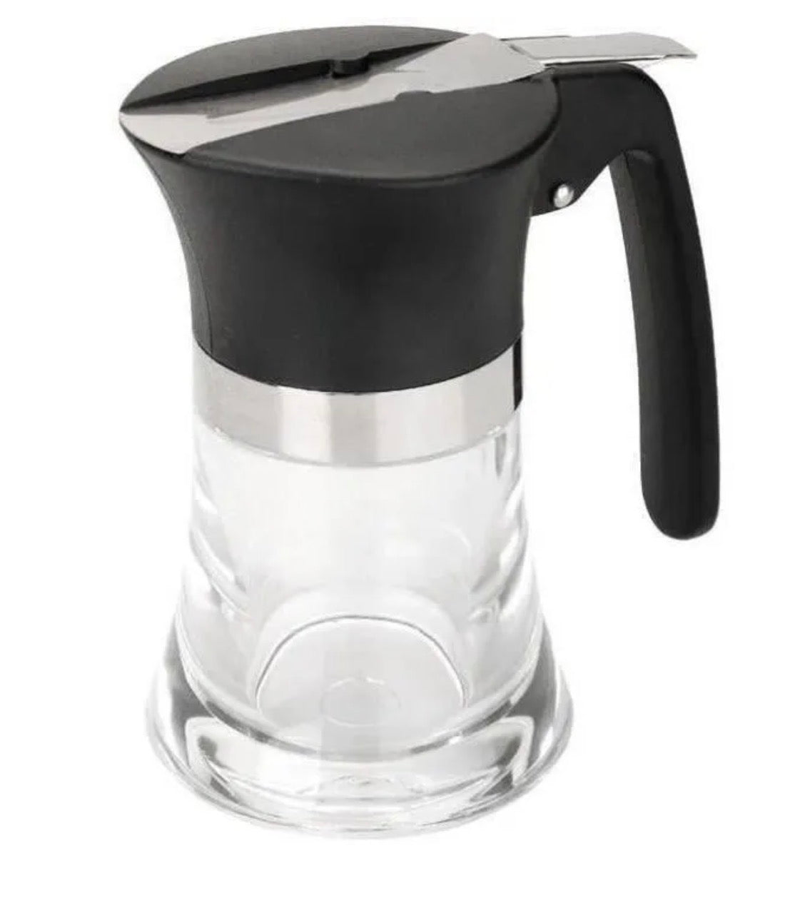 Distributeur à miel Lacor en verre avec pompe noire