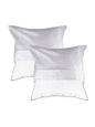 2 protege oreillers molleton blanc