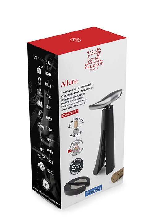 Tire-bouchon à vis sans fin avec coupe-capsule 17 cm - Allure - Peugeot