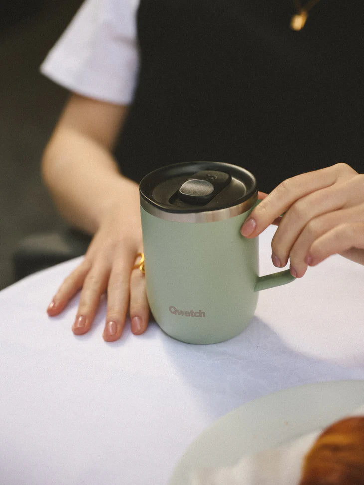 Mug isotherme inox 350ml - Qwetch