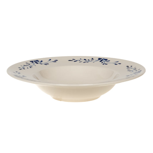 Assiette à pâtes Appoline bleue 27 cm - Maison Bastide