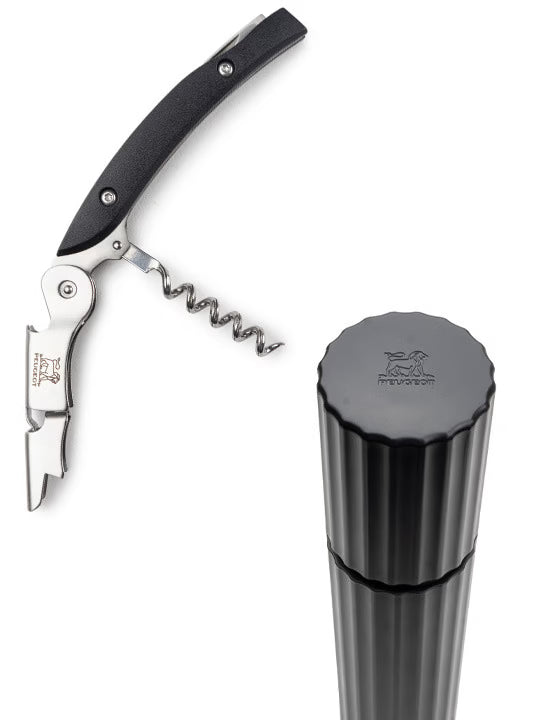 Coffret tire-bouchon sommelier et pompe double fonction vins et effervescents Pop‘n Preserve - Peugeot