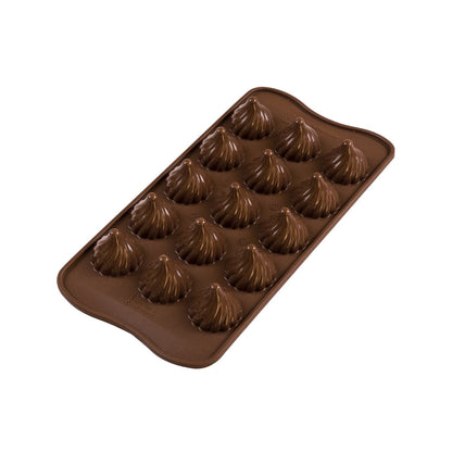Moule mini choco flamme 3d - Silikomart