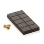 Tablette de chocolat garnie réalisée avec le moule Dubai Bar Silikomart