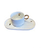Tasse et soucoupe paysage d'hiver 22 x 11 x 3,6 cm Räder porcelaine