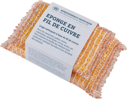 Lot de 2 eponges en fil de cuivre - Redecker