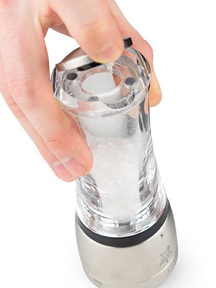 Moulin manuel en acryl et inox Daman - Peugeot