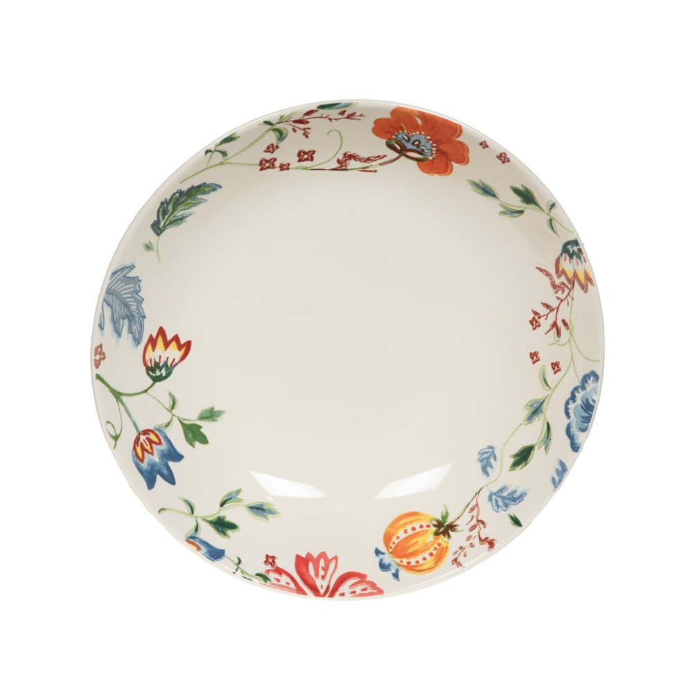 Grande assiette calotte Camelia 25 cm - Table Passion