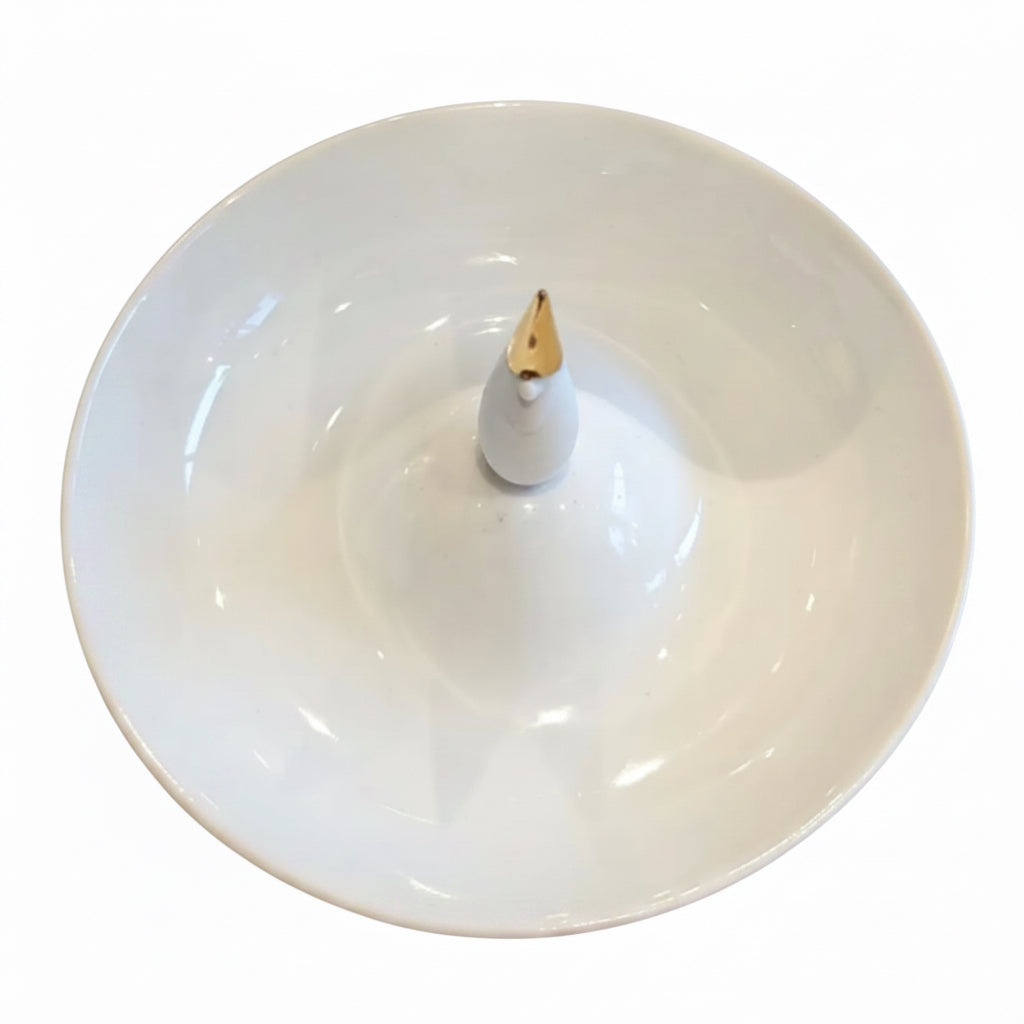 Petite assiette conte d'hiver Räder porcelaine blanche