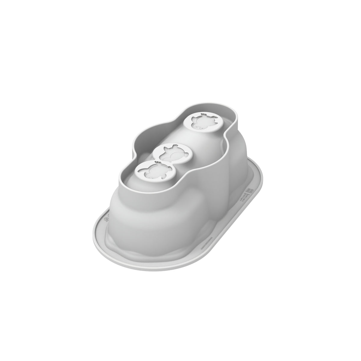 Moule bûche Igloo 1175 Silikomart en silicone, vue du moule seul