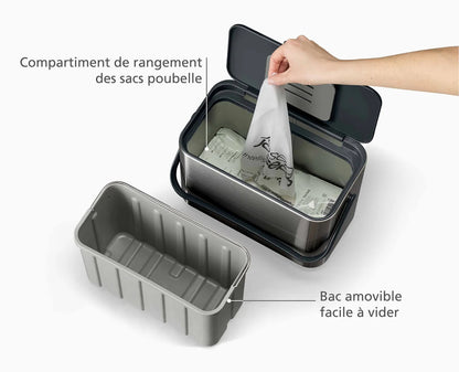 Composteur de Cuisine Inox 4L Collect™ - Joseph Joseph