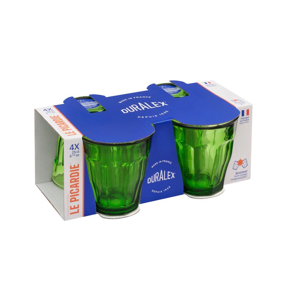 Boite de 4 gobelets Picardie 25 cl - Duralex
