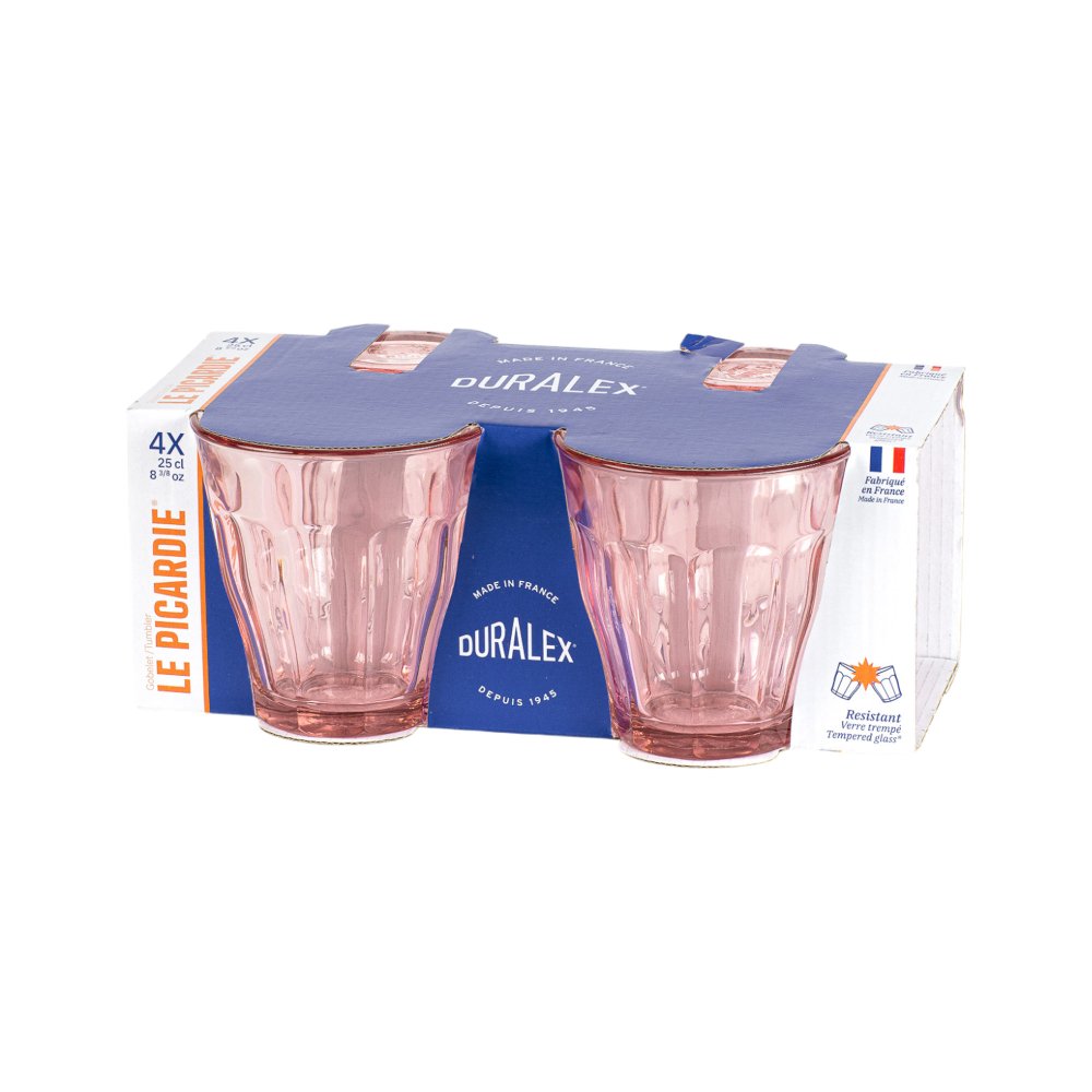 Boite de 4 gobelets Picardie 25 cl - Duralex