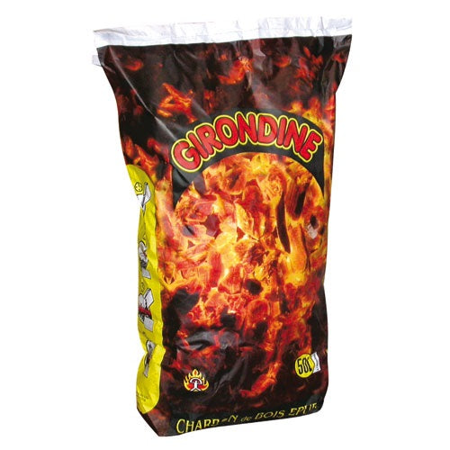 Charbon de bois qualité restaurant 50 L - La Girondine