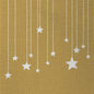 Serviette en papier Stars on Canvas gold 33x33 - PPD