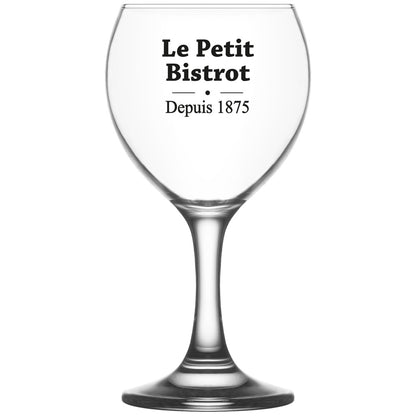 Boîte de 6 verres à pied Bistrot 21 cl - Trend'Up