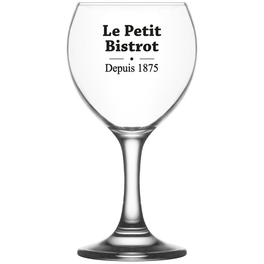 Boîte de 6 verres à pied Bistrot 21 cl - Trend'Up