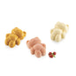 Petits oursons gourmands réalisés avec le moule Teddy Bear XS Silikomart