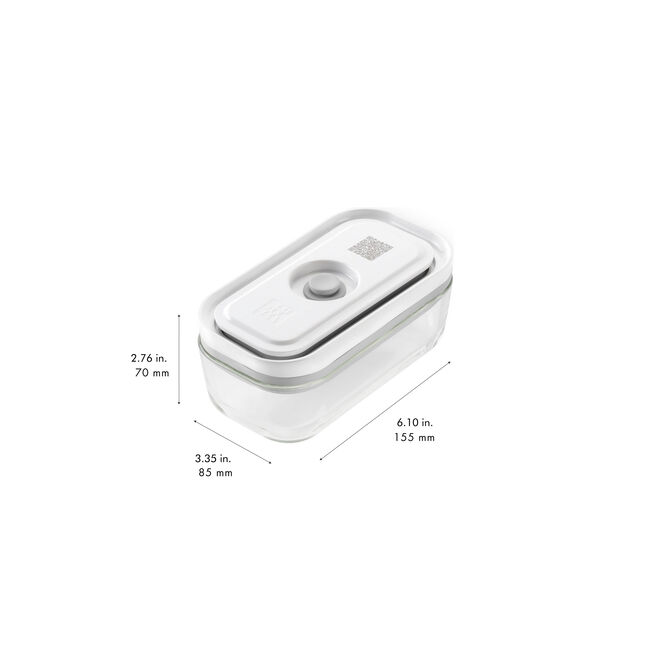 Set de boîtes sous vide, S/M/L / 3-pcs, Verre, Fresh & Save - Zwilling