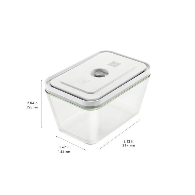 Set de boîtes sous vide, S/M/L / 3-pcs, Verre, Fresh & Save - Zwilling