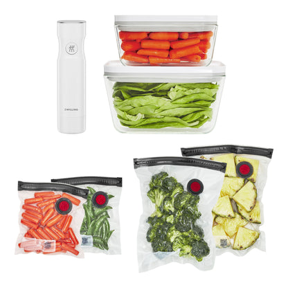 Kit de démarrage sous vide, Verre / M/L, 7-pcs,, Fresh and Save - Zwilling