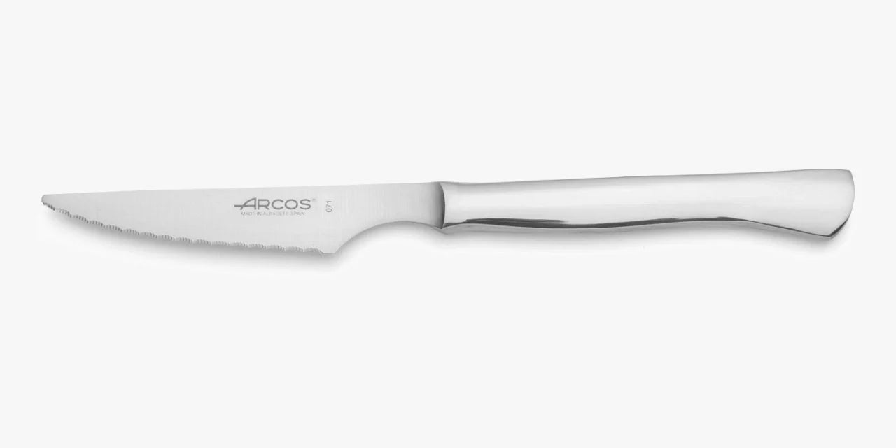 Couteau à steak inox lame crantée 110 mm - Arcos