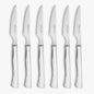 Coffret de 6 couteaux à steak forgés inox lame crantée - Arcos