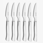 Coffret 6 couteaux à steak forgés acier inox lame lisse - Arcos