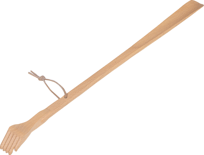Chausse-pied Redecker avec main grattante, bois de hêtre huilé