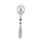 Lot de six cuillères à moka Guzzini en inox