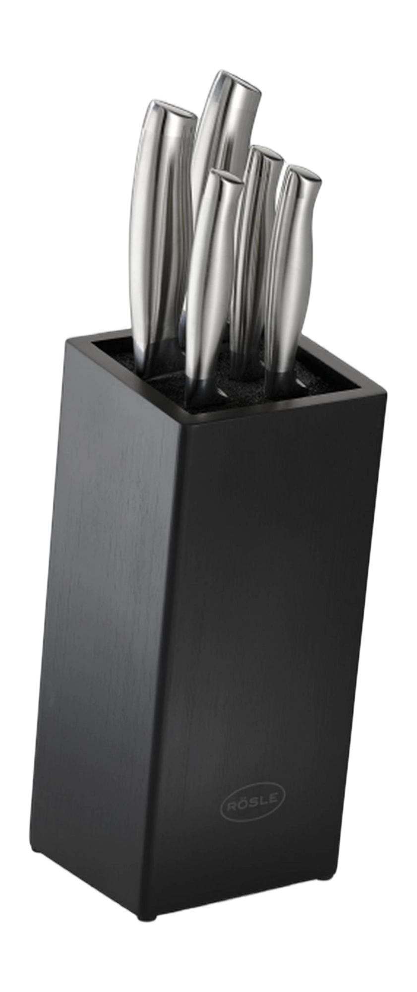 Bloc à couteaux avec brosses Basic Line 5 pieces - Rösle