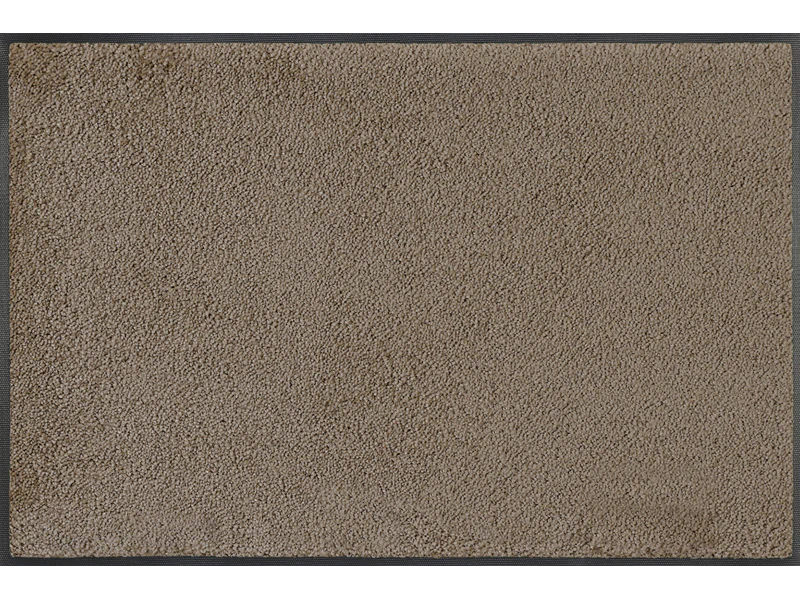 Tapis Monocolour Taupe 50 x 75 cm - Wash+Dry
