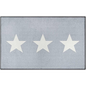 Tapis Stars Grey 50 x 75 cm - Wash+Dry