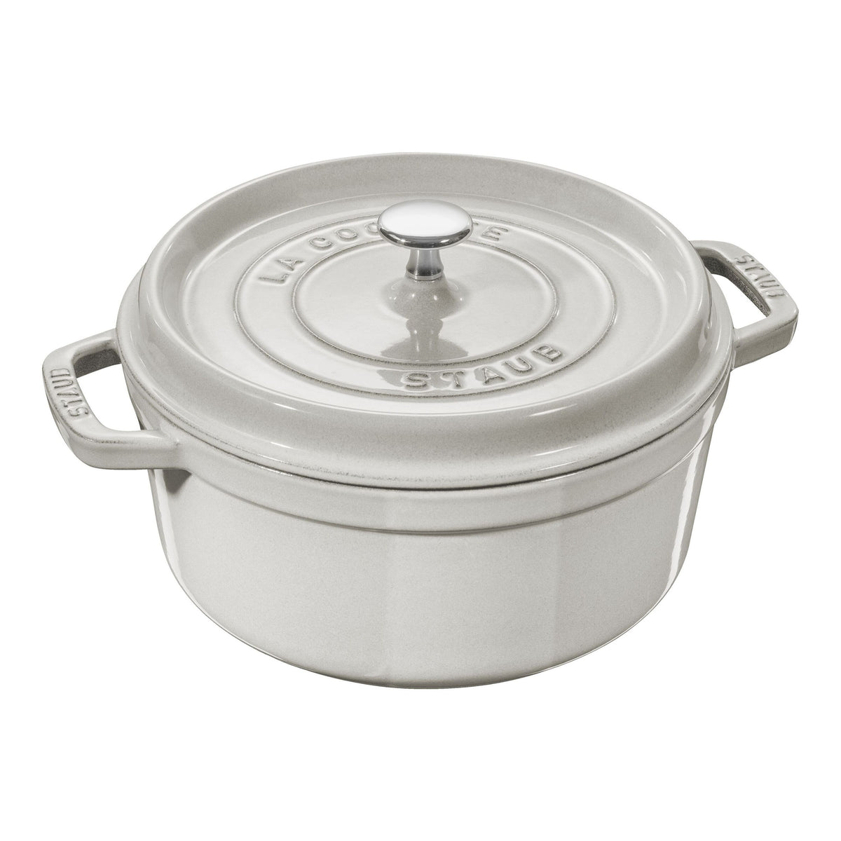 Cocotte 22cm Truffe blanche - Staub