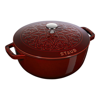 Cocotte 26 cm, La Marmite lys, Grenadine - Staub