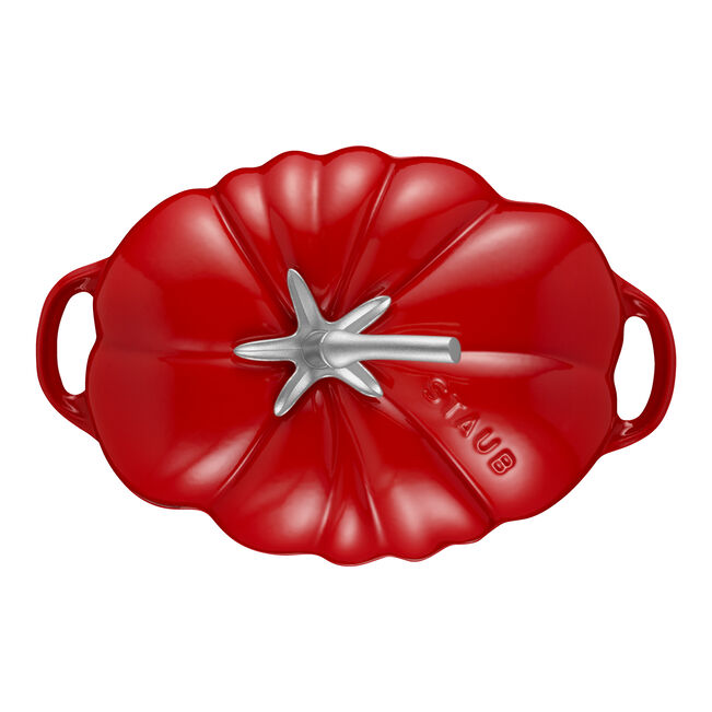 Cocotte 25 cm, Tomate, Cerise, Fonte - Staub
