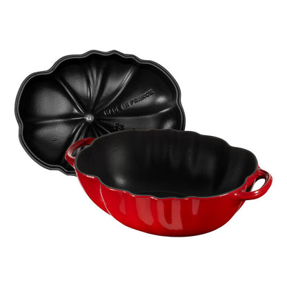 Cocotte 25 cm, Tomate, Cerise, Fonte - Staub