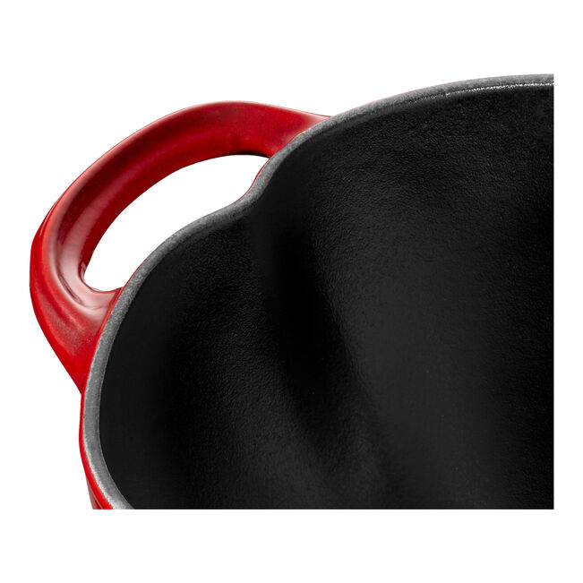 Cocotte 25 cm, Tomate, Cerise, Fonte - Staub